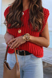 MeMe Chunky Knit Sweater Vest