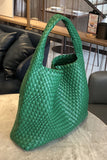 Woven Tote Handbag-Match Underarm Bag with Purse