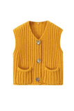 MeMe Chunky Knit Sweater Vest