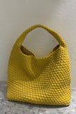 Woven Tote Handbag-Match Underarm Bag with Purse