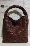 Woven Tote Handbag-Match Underarm Bag with Purse