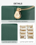 Travel Small Jewelry Case With 6 Zipper Velvet Bags