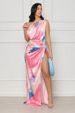 Champagne Please One Shoulder Dress