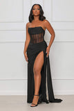 Your Temptation Strapless Maxi Dress